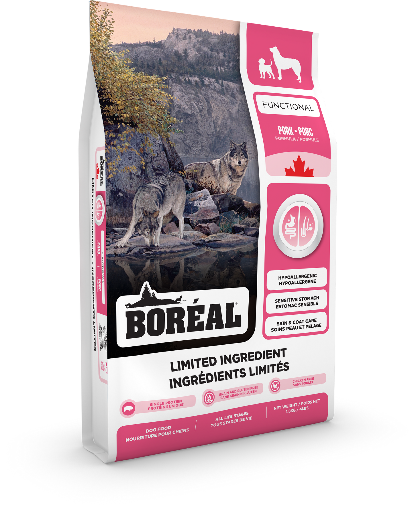Boréal Functional Limited Ingredient Pork Dog Food