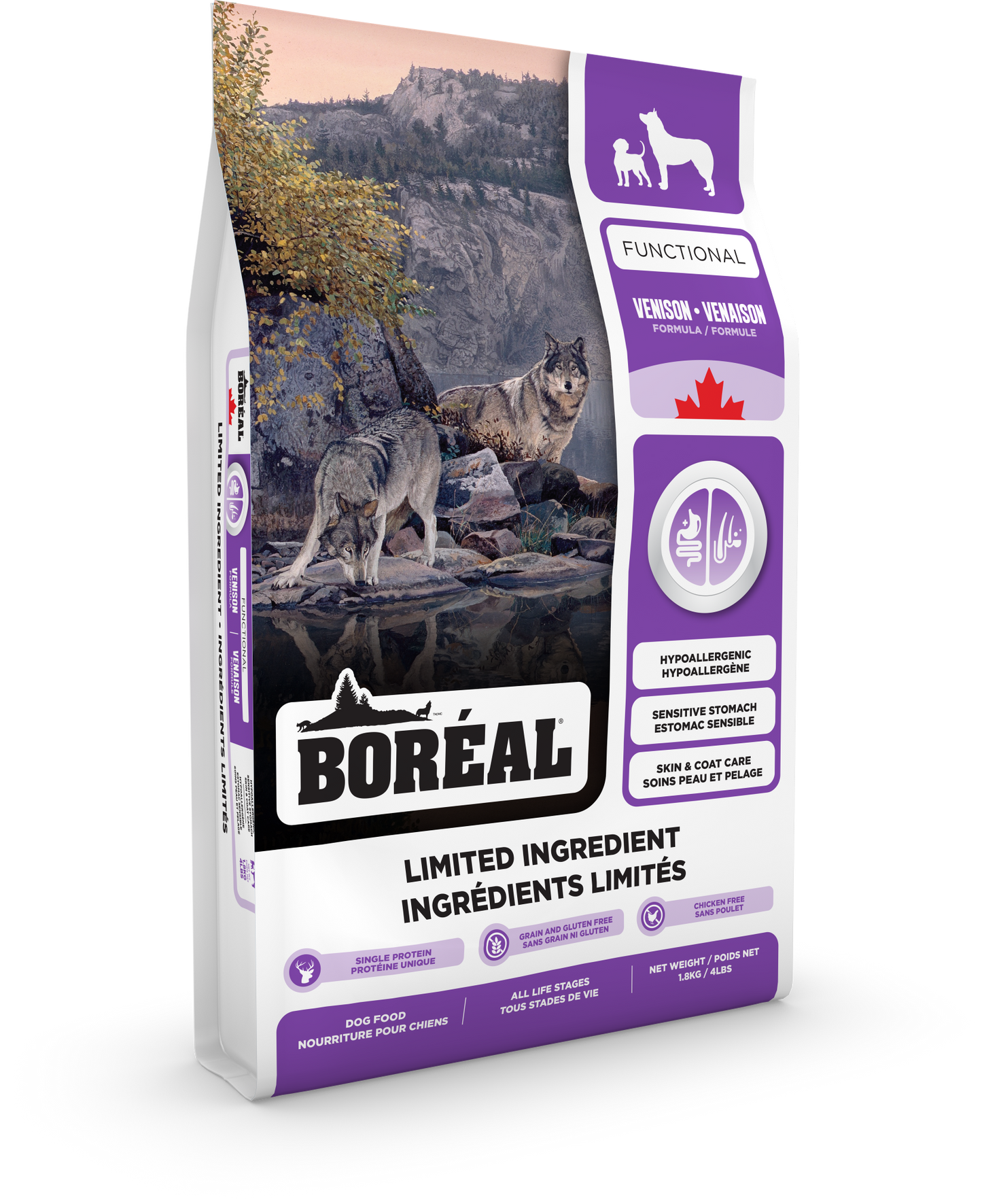 Boréal Functional Limited Ingredient Venison Dog Food