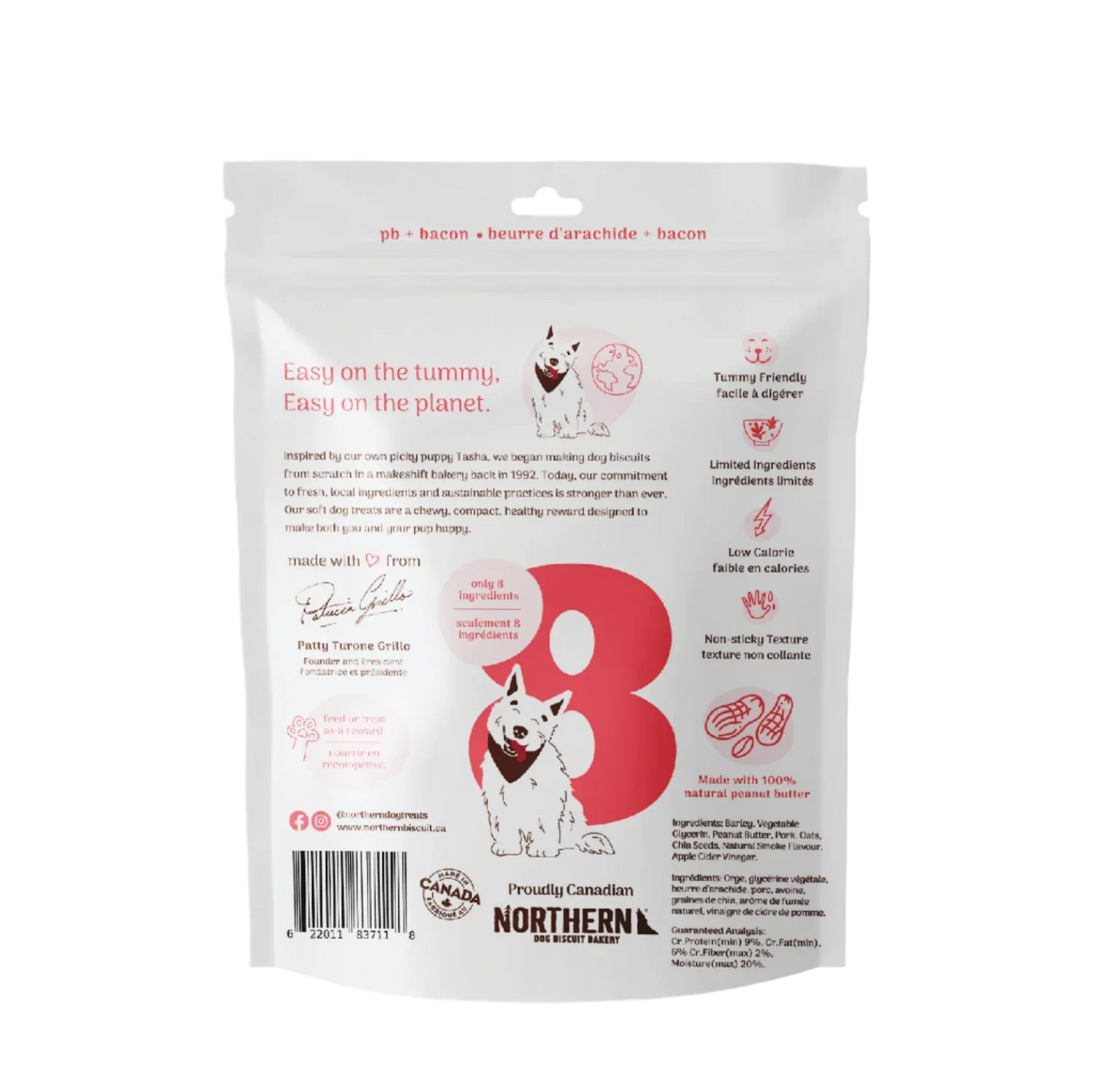 Northern Softies PB & Bacon Dog Treats