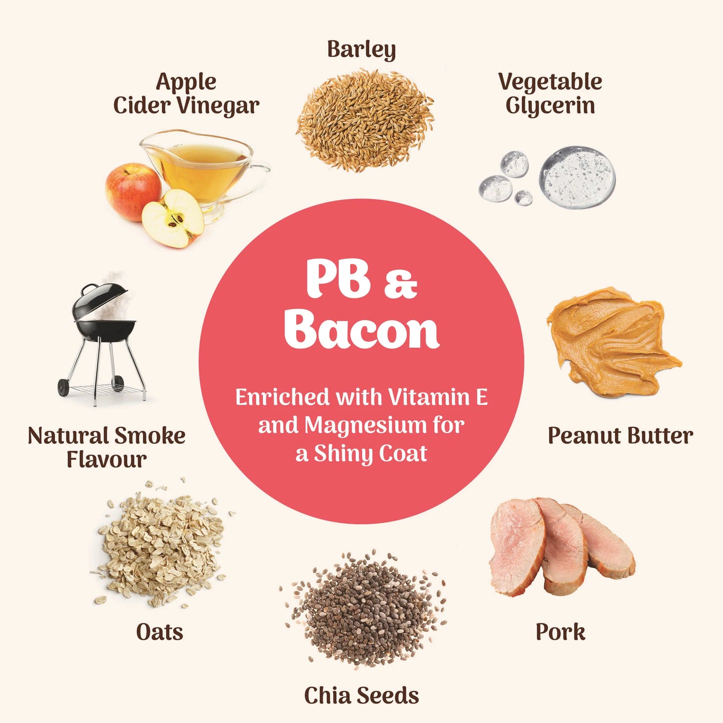 Northern Softies PB & Bacon Dog Treats