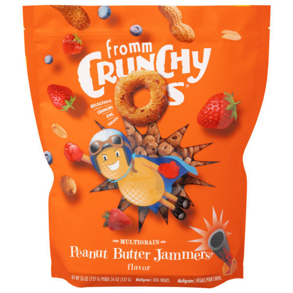 Fromm Crunchy Os Peanut Butter Jammers Dog Treats