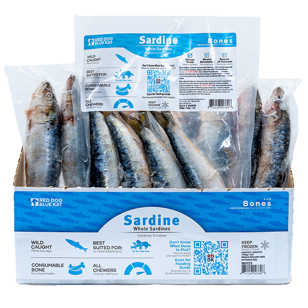 Red Dog Blue Kat Dog Whole Sardines for Dogs