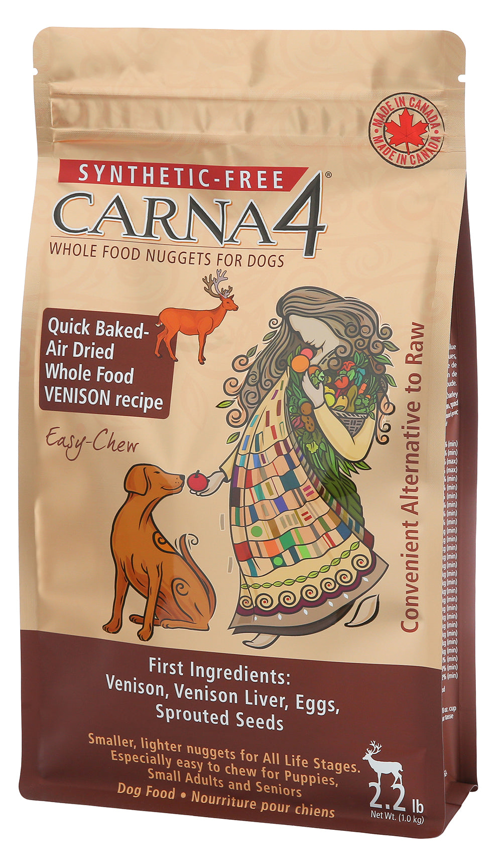 Carna4 Dog Easy-Chew Venison Dog Food