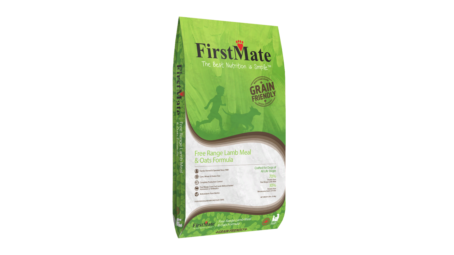 First Mate Free Range Lamb and Oats Dog Food