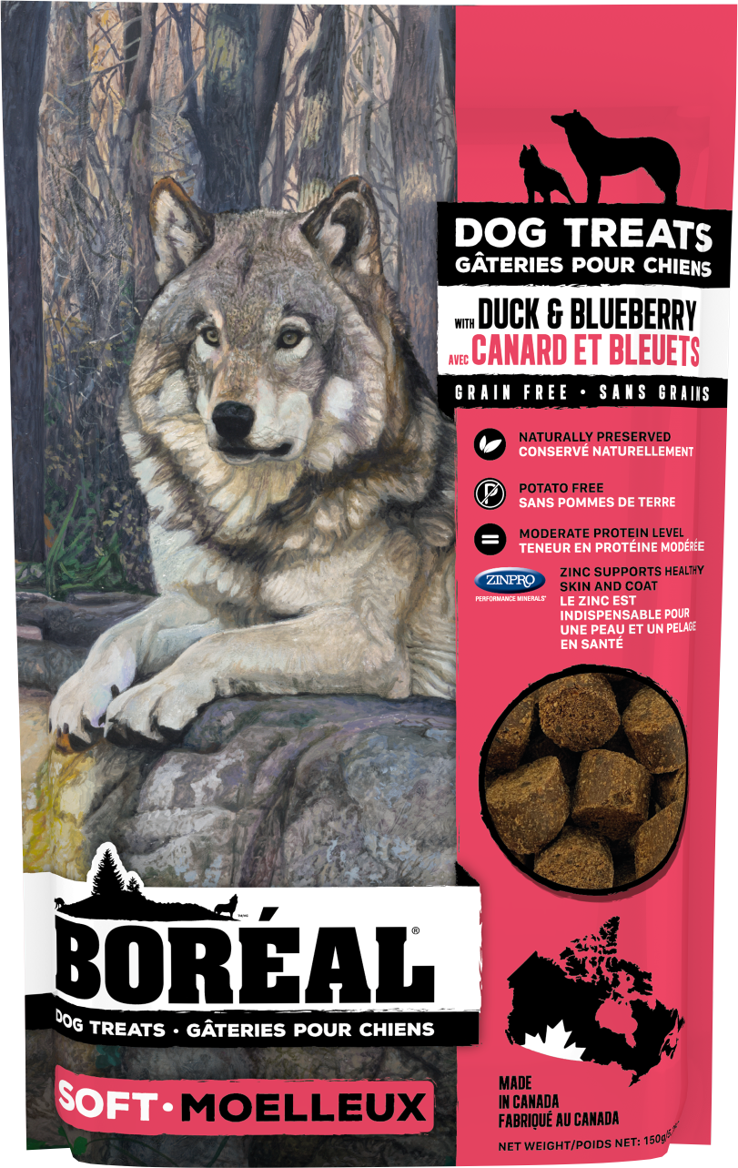 Boréal Dog Treats Duck and Blueberry