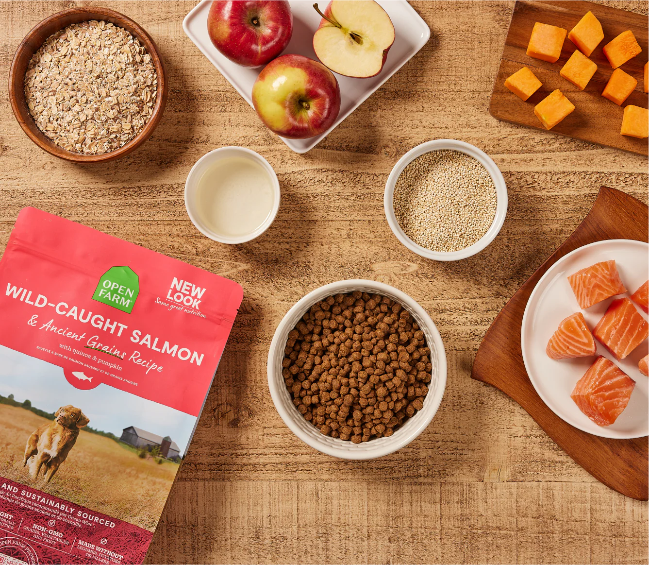 Open Farm Wild-Caught Salmon & Ancient Grains Dog Food
