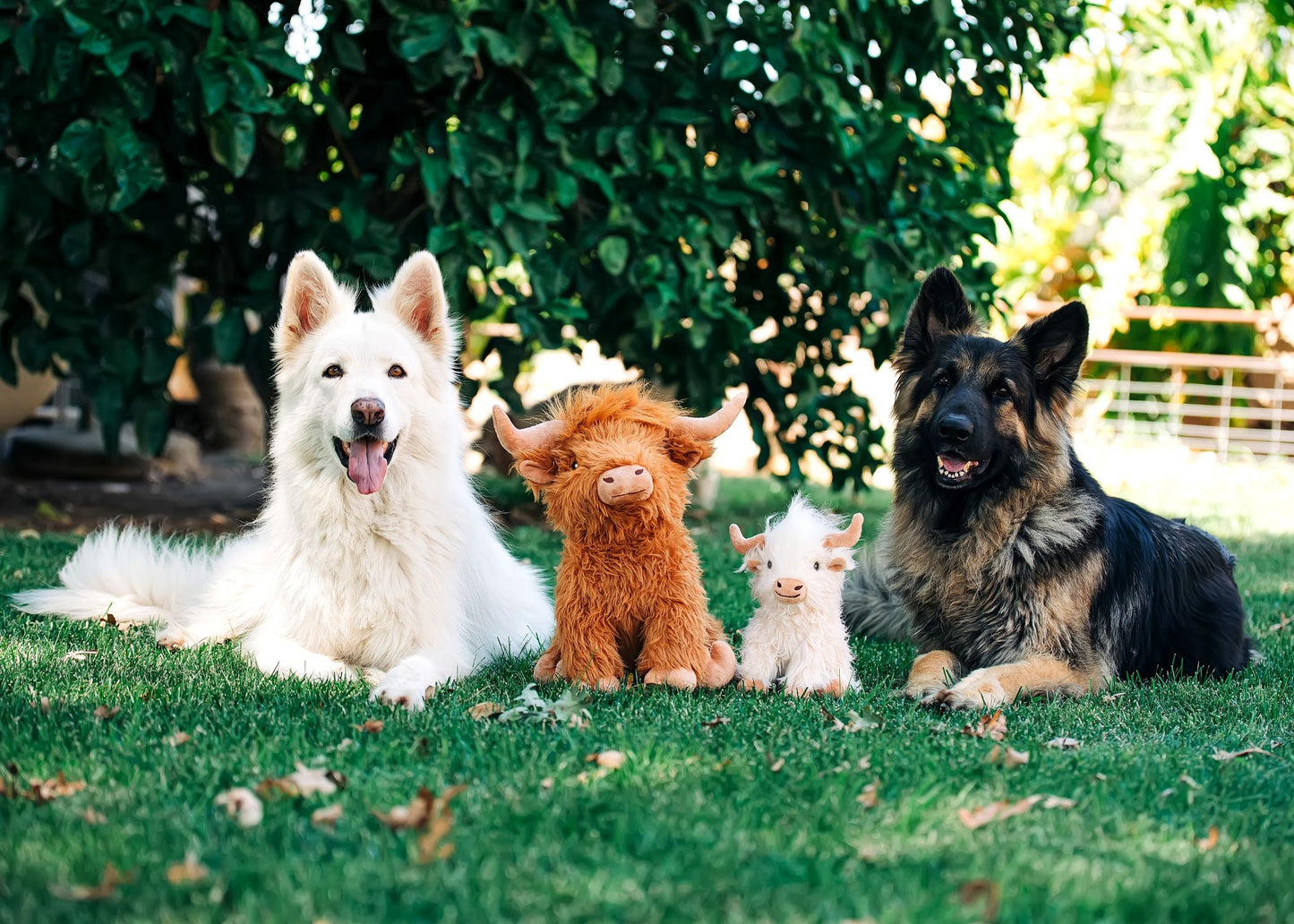 Multipet Highland Cow Dog Toy