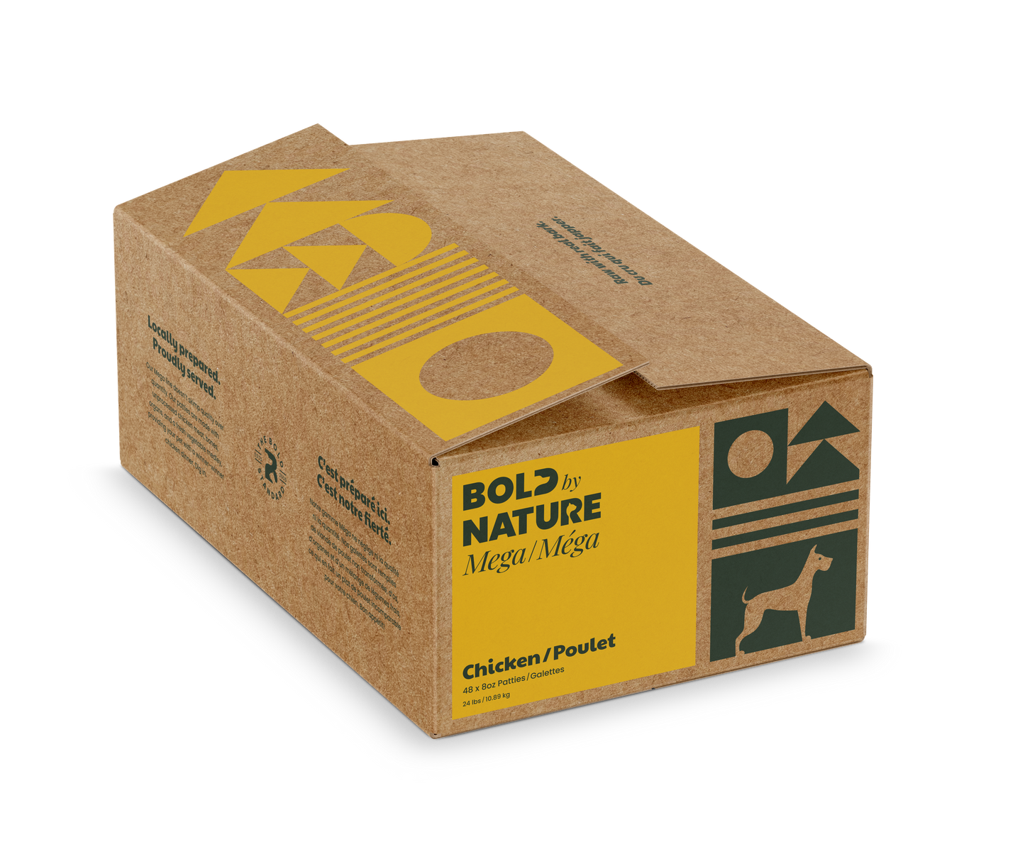 Bold by Nature Mega Chicken Raw Dog Food