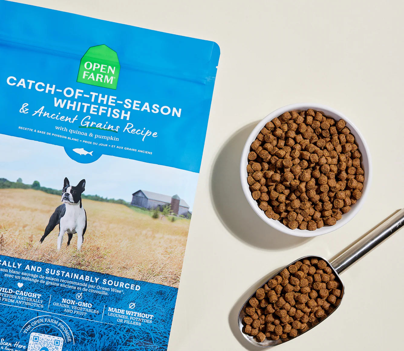 Open Farm Whitefish & Ancient Grains Dog Food