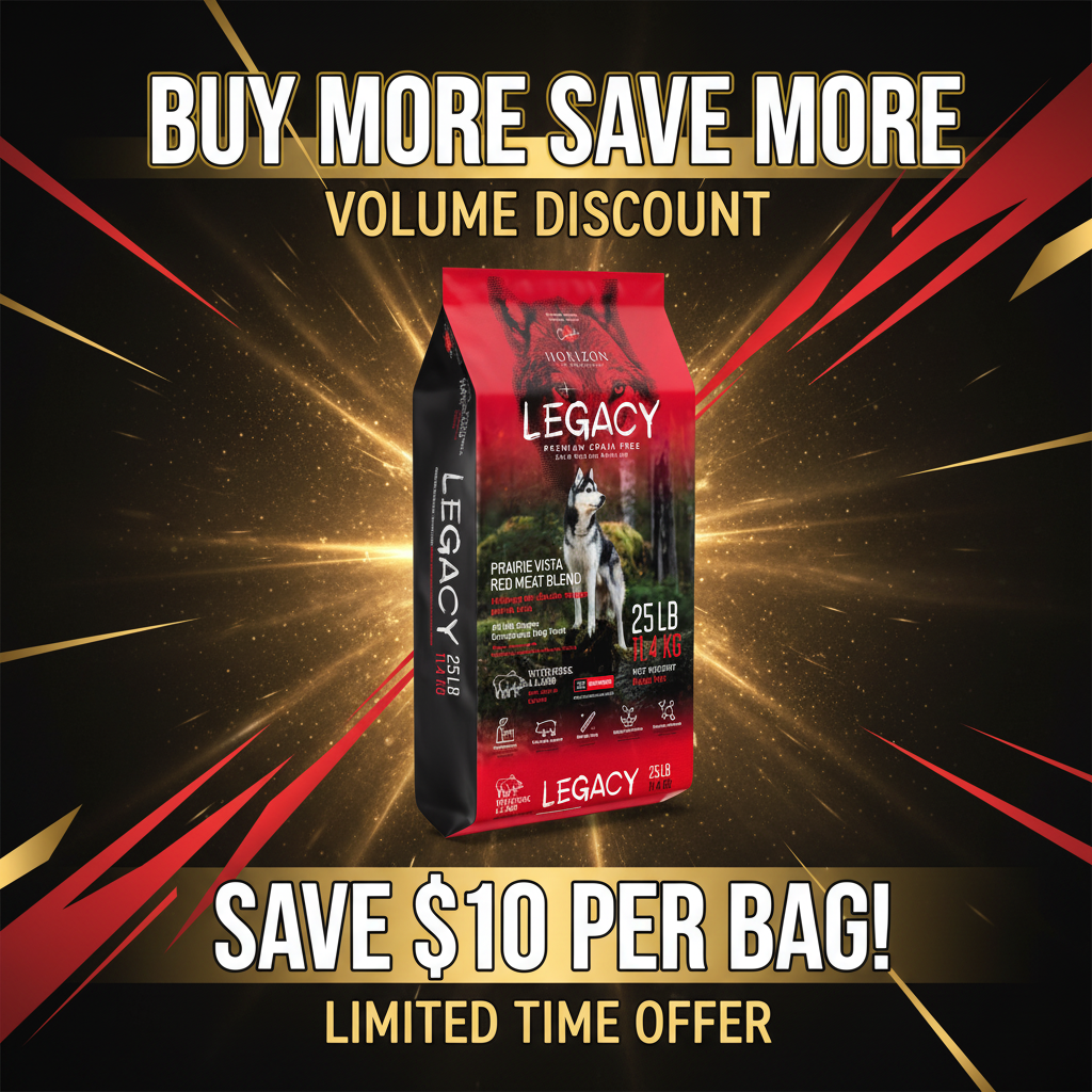 Horizon Legacy Prairie Vista Red Meat Dog Food