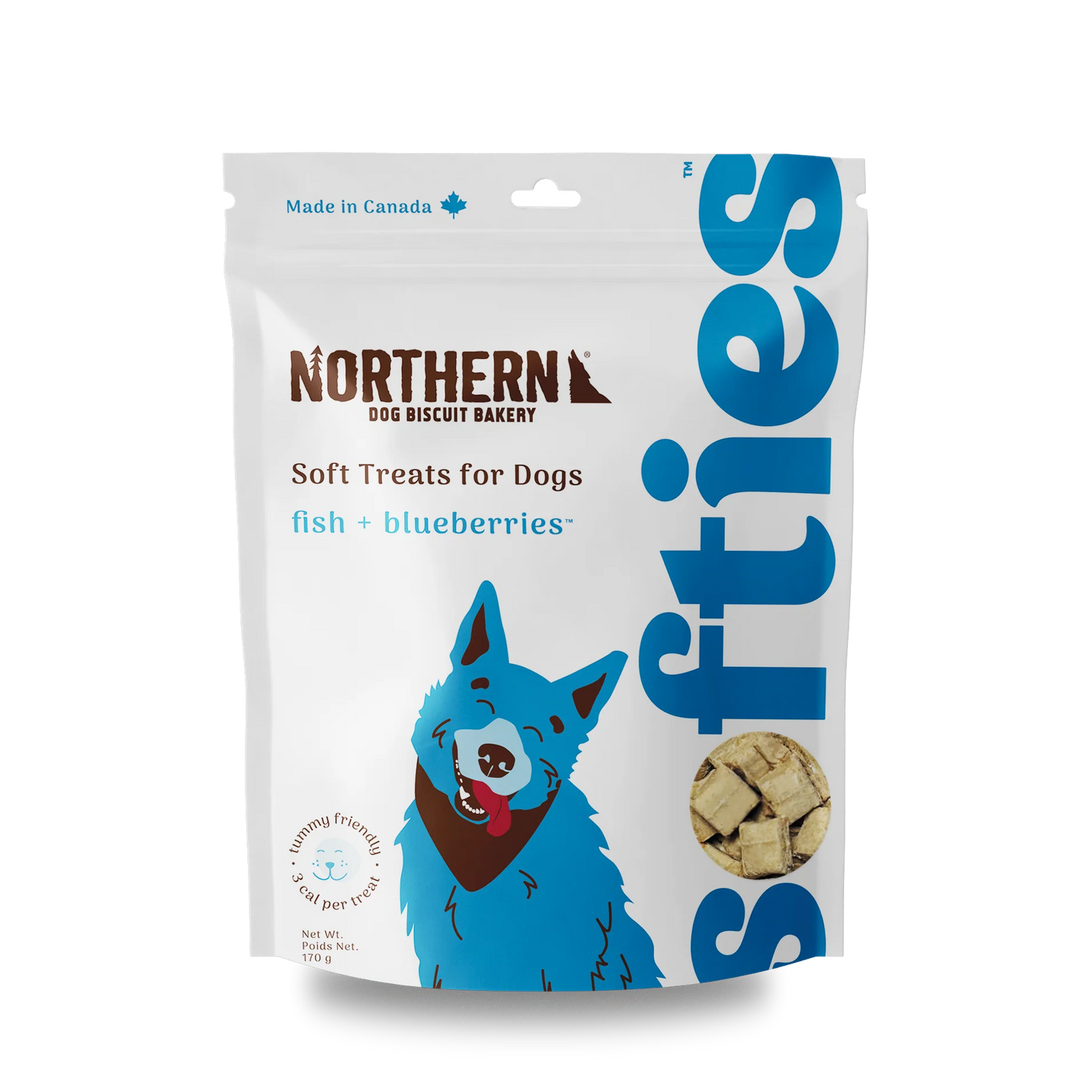 Northern Softies Fish & Blueberries Dog Treats