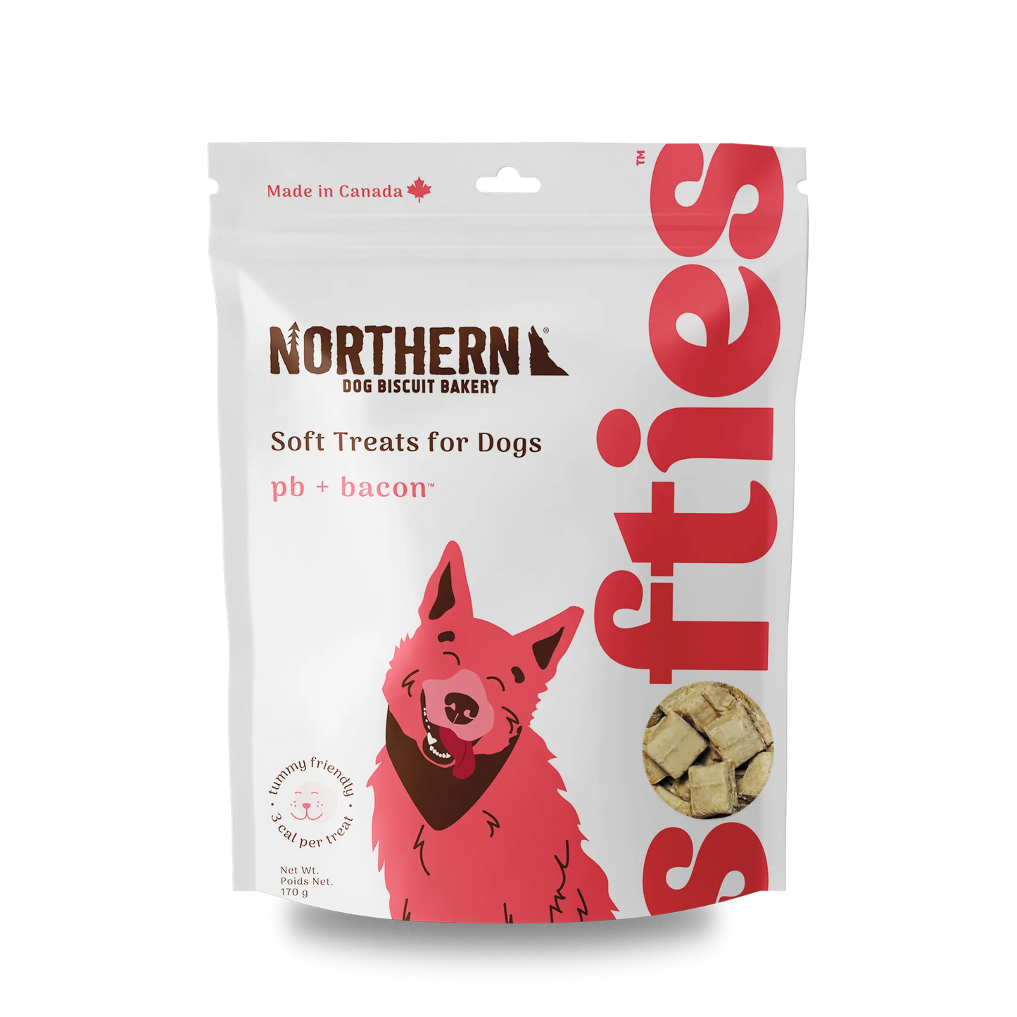 Northern Softies PB & Bacon Dog Treats