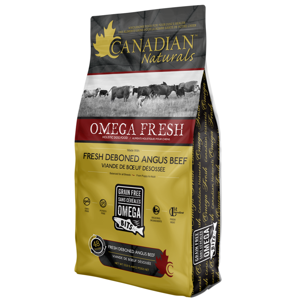 Canadian Naturals Omega Fresh Deboned Angus Beef Dog Food