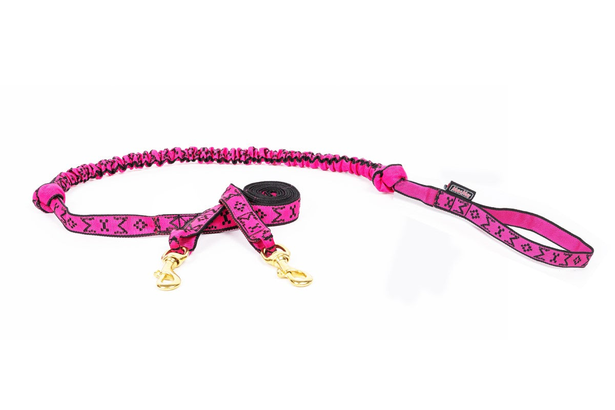 Manmat Long Bungee Line for 2 Dogs