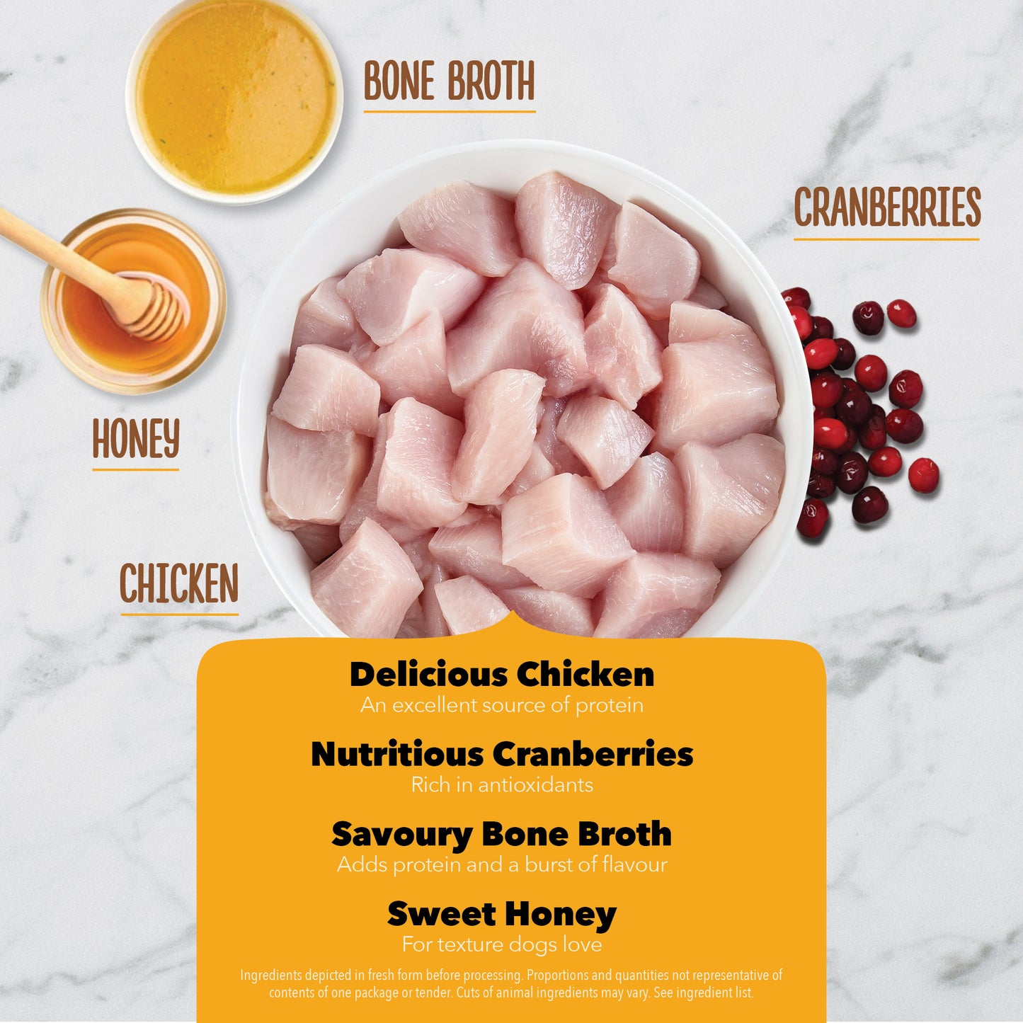 ACANA Chewy Strips Immune System Support Chicken Dog Treats