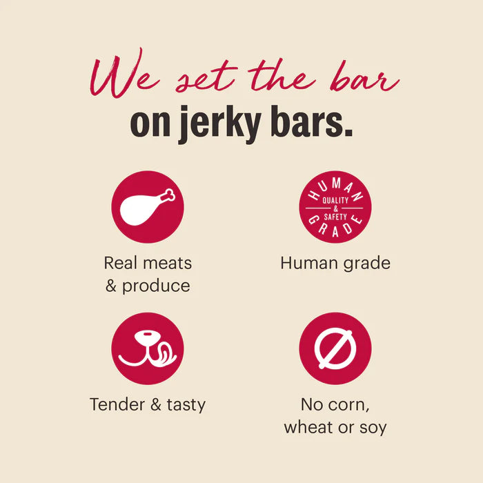 The Honest Kitchen Beef Jerky Harvest Bars
