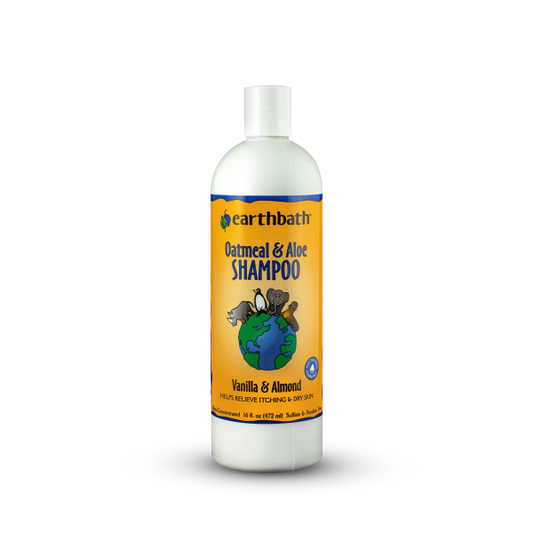 earthbath Oatmeal & Aloe Dog Shampoo Vanilla & Almond