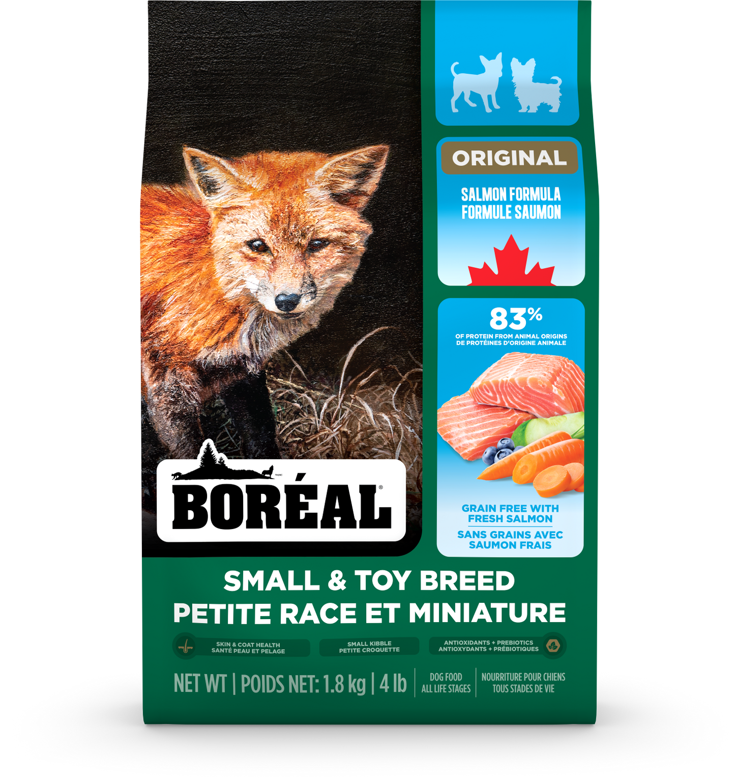 Boréal Original Toy & Small Breed Dog Food - Salmon