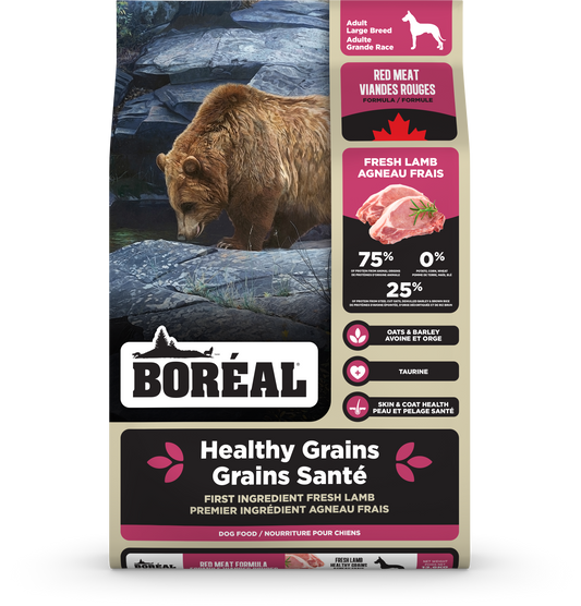 Boréal Healthy Grains Large Breed Red Meat Dog Food
