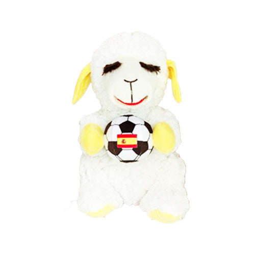 Multipet Lamb Chop Wrinkleez Soccer Dog Toy