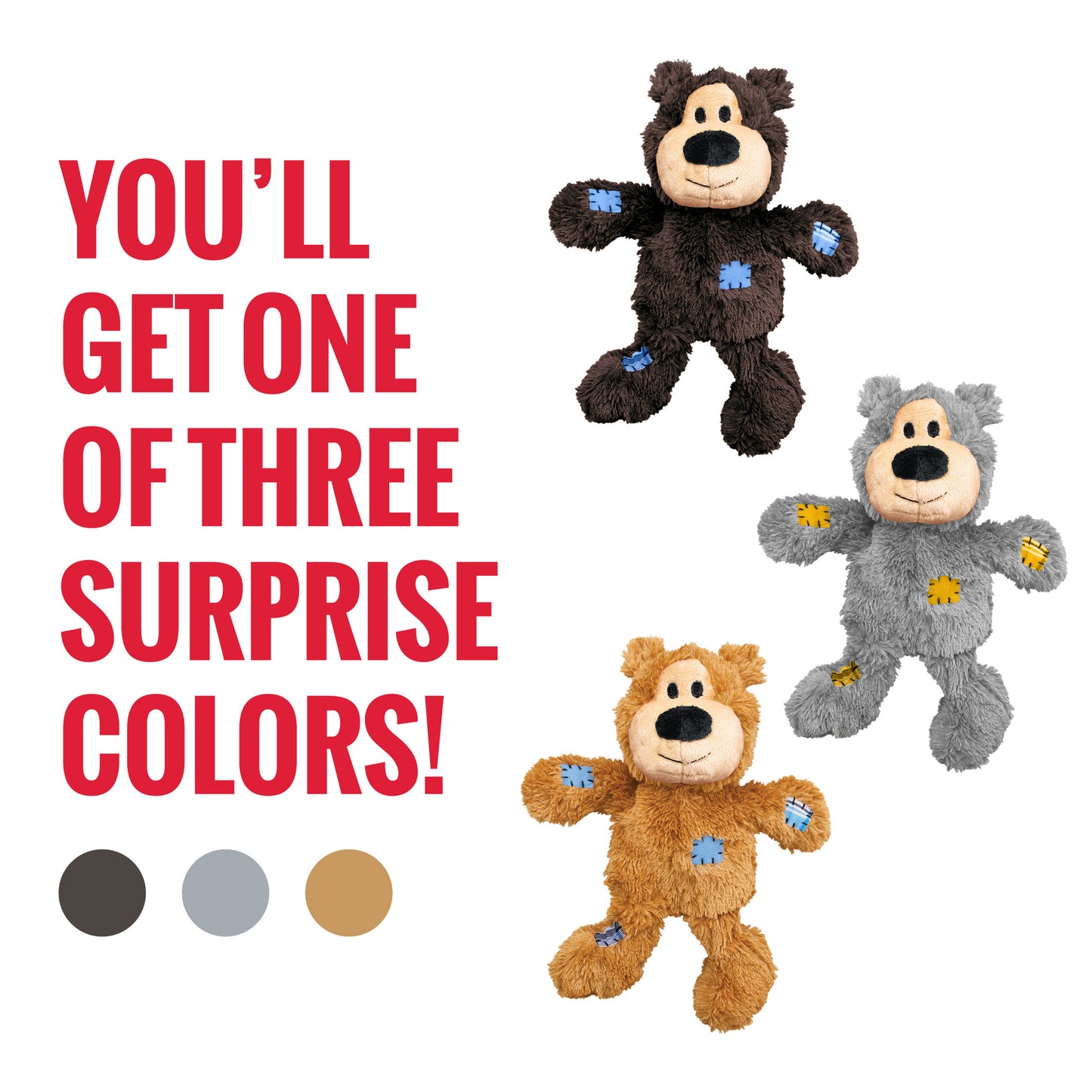 Kong Wild Knots Bear Dog Toy