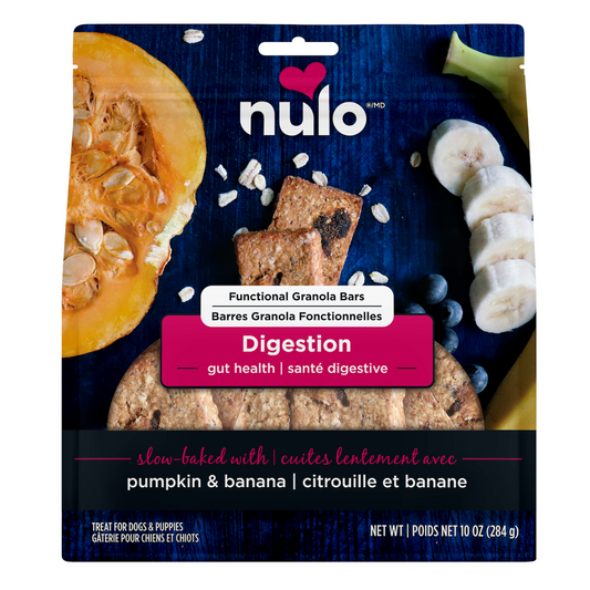 Nulo Functional Granola Bars Gut Health Dog Treats