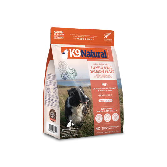 K9 Natural Lamb & King Salmon Feast Freeze-Dried Dog Food
