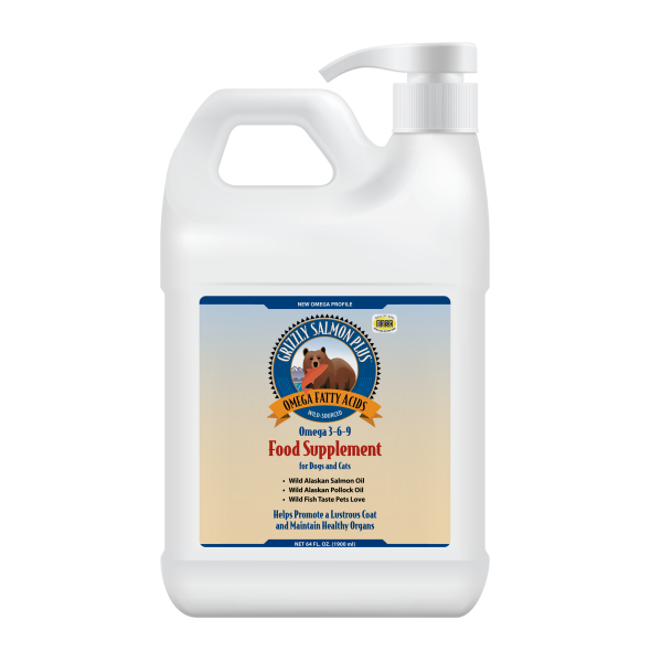 Grizzly Salmon Plus Oil Supplement for Dogs