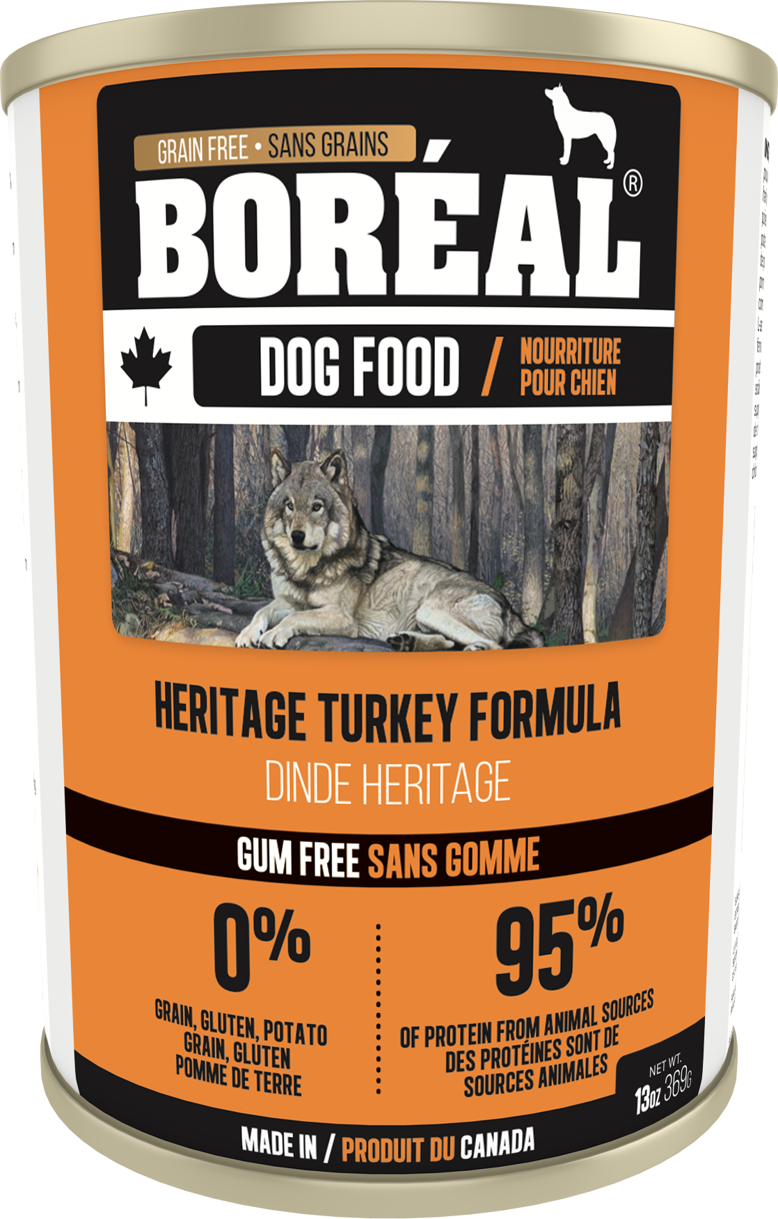 Boréal Canadian Heritage Turkey Canned Dog Food