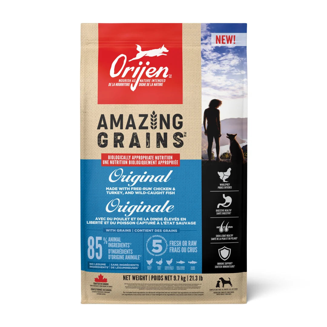 ORIJEN Amazing Grains Original Dog Food