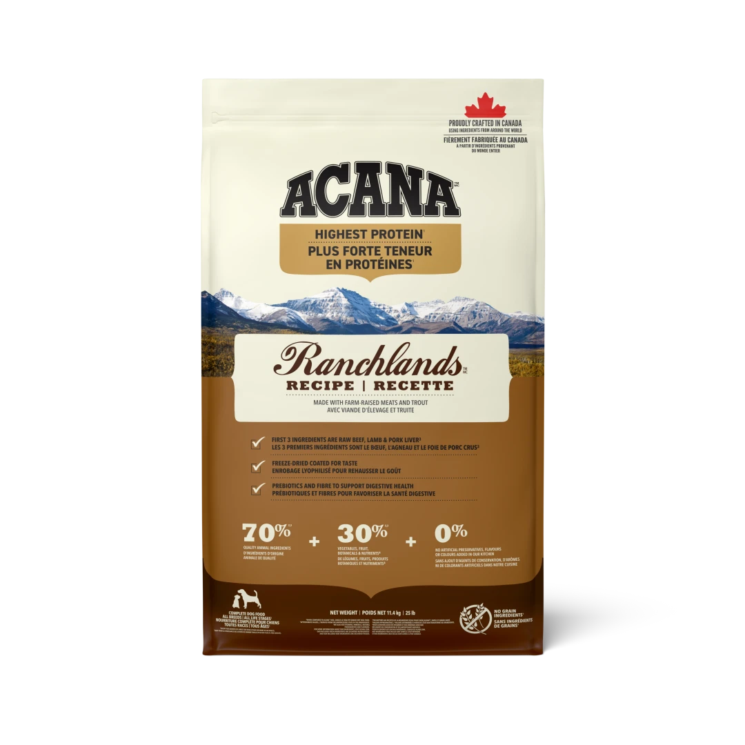 ACANA Highest Protein Ranchlands Dog Food