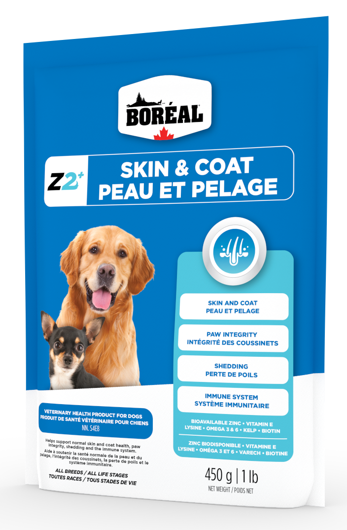 Boréal Z2+ Skin & Coat Supplement for Dogs