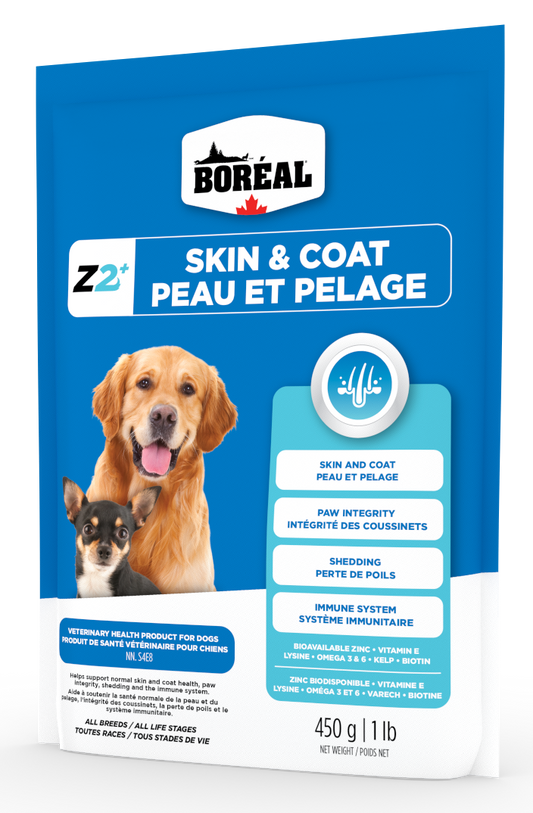 Boréal Z2+ Skin & Coat Supplement for Dogs