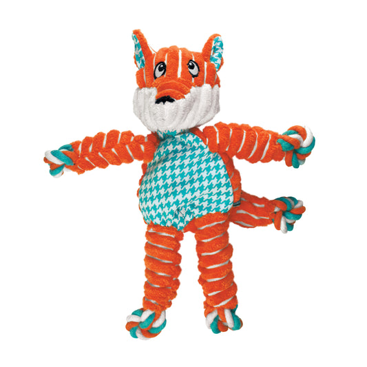 Kong Floppy Knots Fox Dog Toy