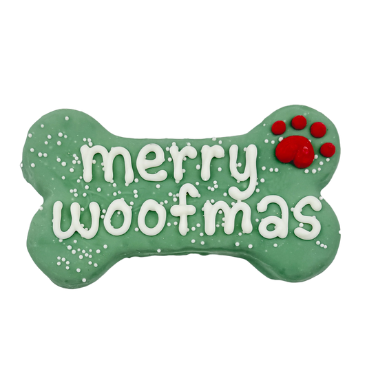 Bosco and Roxy's Merry Woofmas Dog Cookies 2-Pack