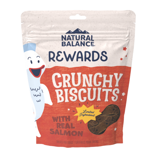 Natural Balance Crunchy Biscuits With Real Salmon for Dogs