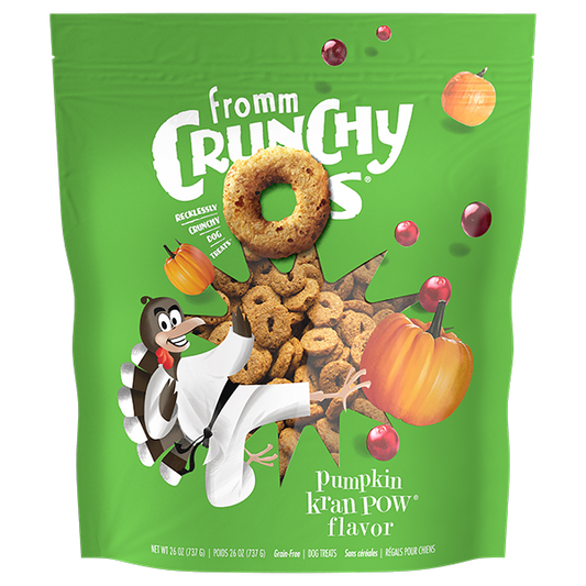 Fromm Crunchy Os Pumpkin Kran POW  Dog Treats