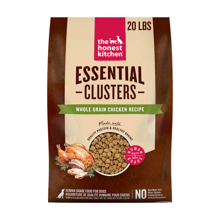 The Honest Kitchen Whole Grain Chicken Essential Clusters Dog Food