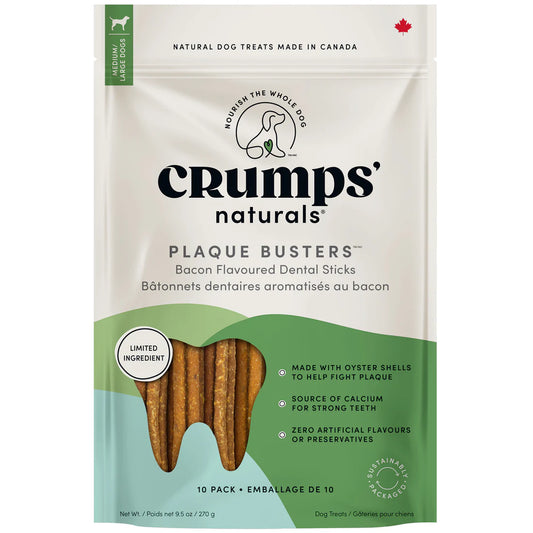Crumps Plaque Busters Bacon Dental Sticks