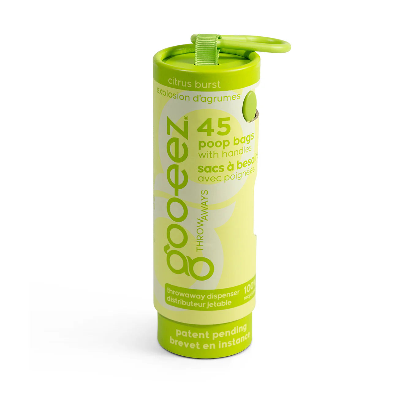 Goo-eez Throwaways Poop Bag Dispenser (45 bags)