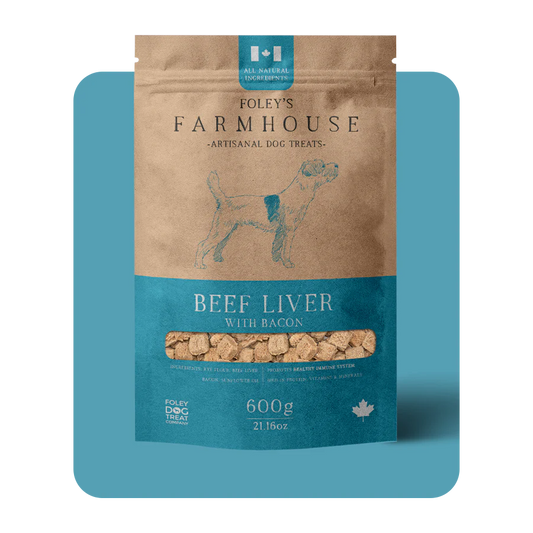 Foley's Farmhouse Beef Liver with Bacon Dog Treats