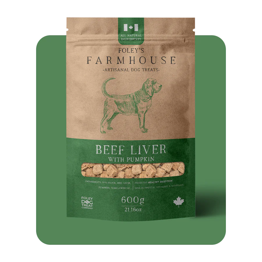 Foley's Farmhouse Beef Liver with Pumpkin Dog Treats