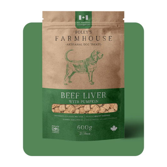 Foley's Farmhouse Beef Liver with Pumpkin Dog Treats