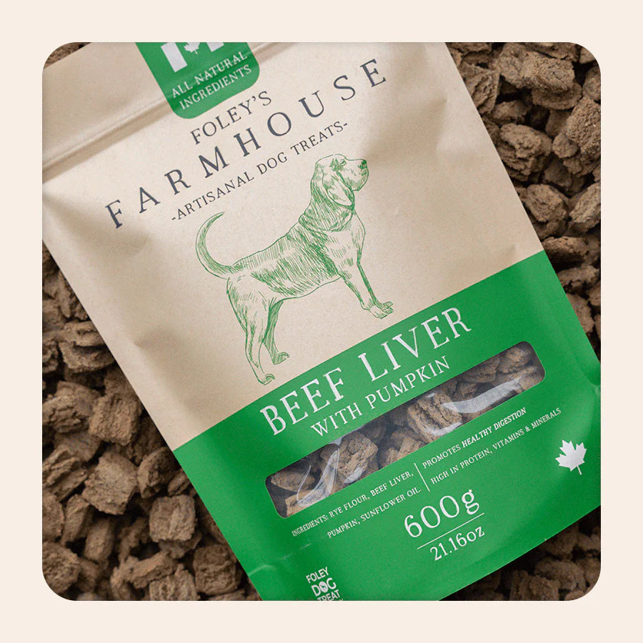 Foley's Farmhouse Beef Liver with Pumpkin Dog Treats