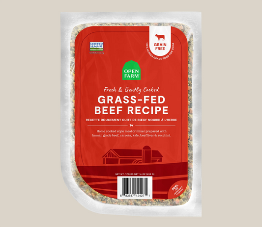 Open Farm Gently Cooked Dog Food - Grass-Fed Beef Recipe