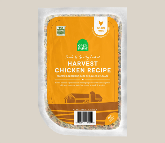 Open Farm Gently Cooked Dog Food - Harvest Chicken Recipe