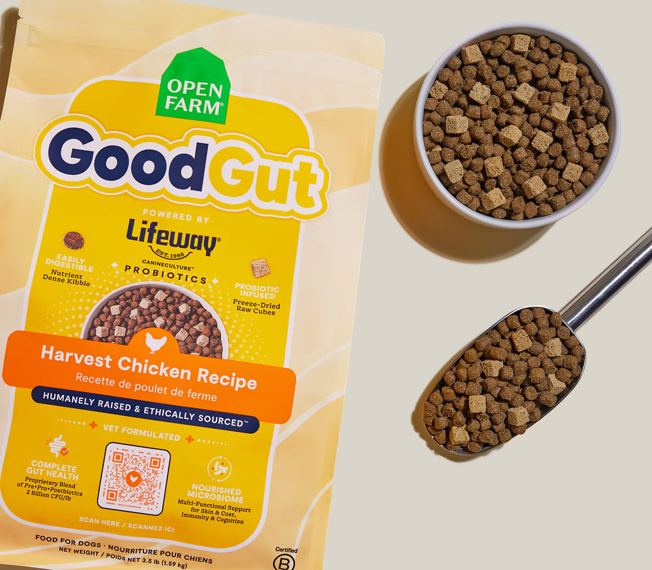 GoodGut Harvest Chicken Dog Food