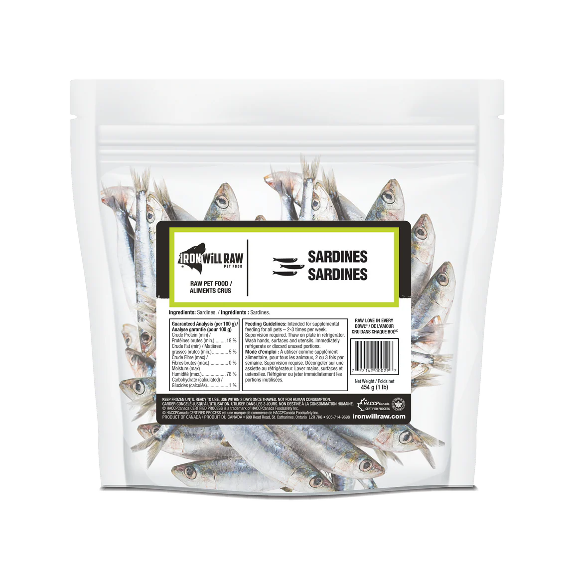 Iron Will Sardines for Dogs