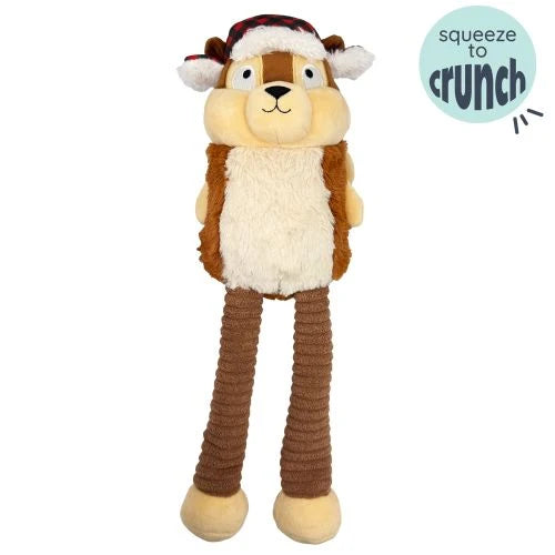 Lankies Sprucey Squirrel Dog Toy