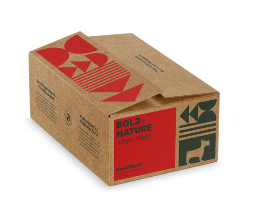 Bold by Nature Mega Beef Raw Dog Food